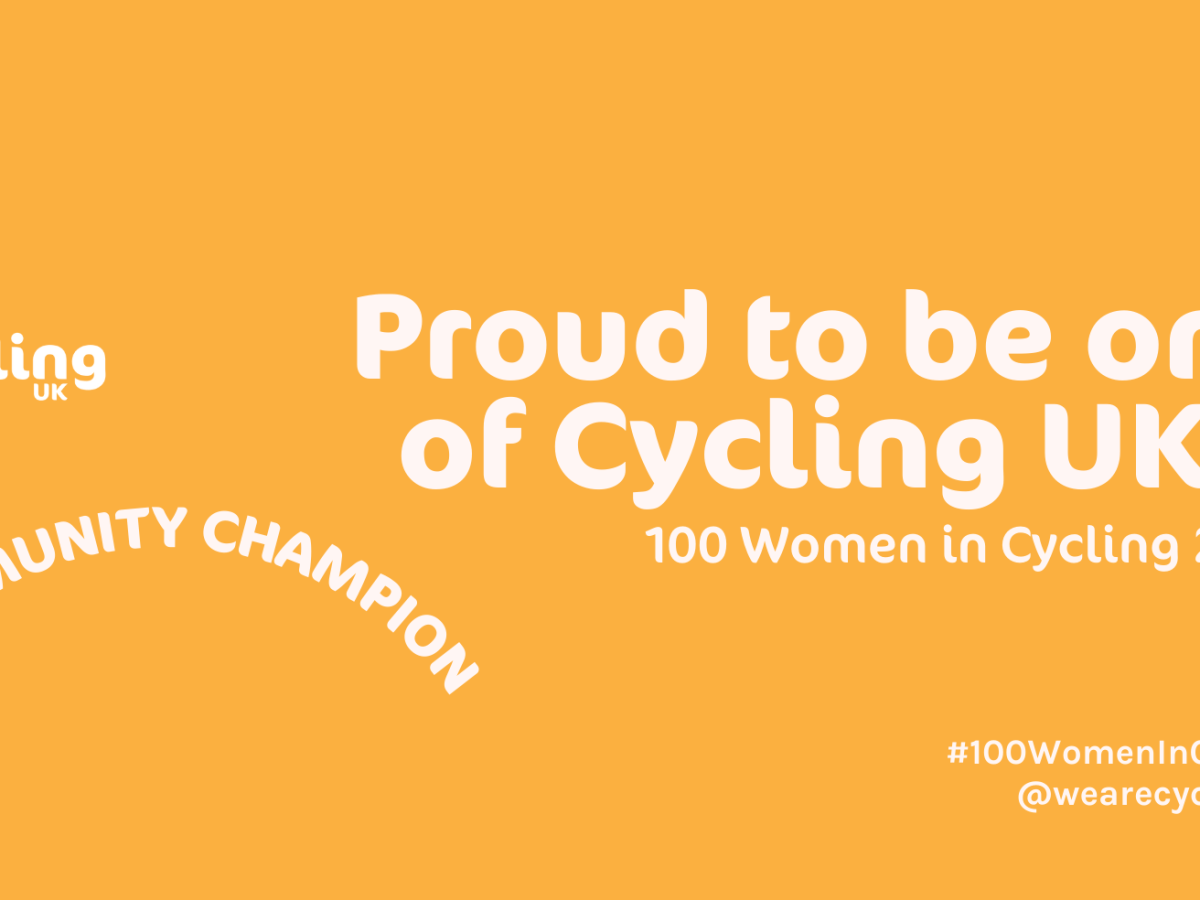 A Letter to Cycling UK